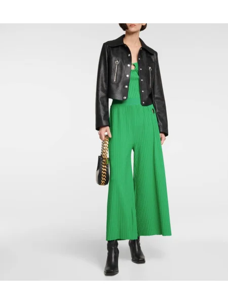 Kötött szvetter Stella Mccartney zöld