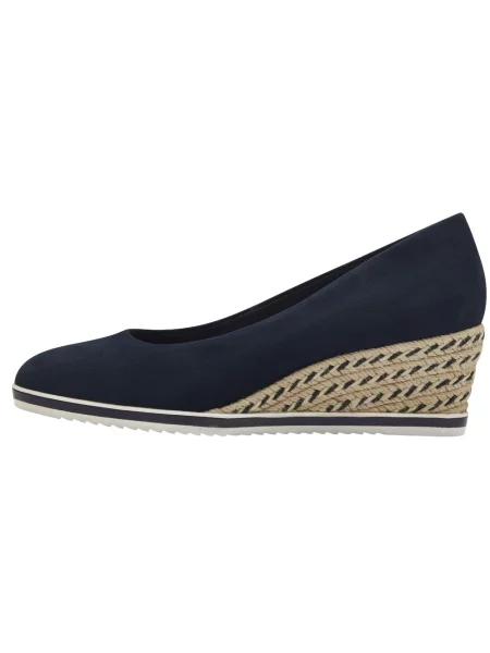 Espadryle Tamaris niebieskie