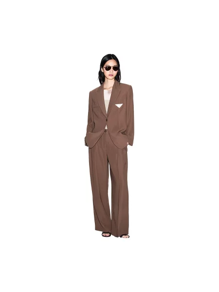 Armani Exchange Pantaloni | Relaxed fit maro