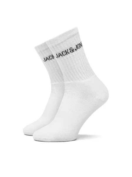 JACK & JONES Zokni JACREGEN fekete fehér