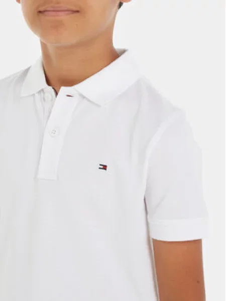 Tommy Hilfiger Polo majica Flag bela