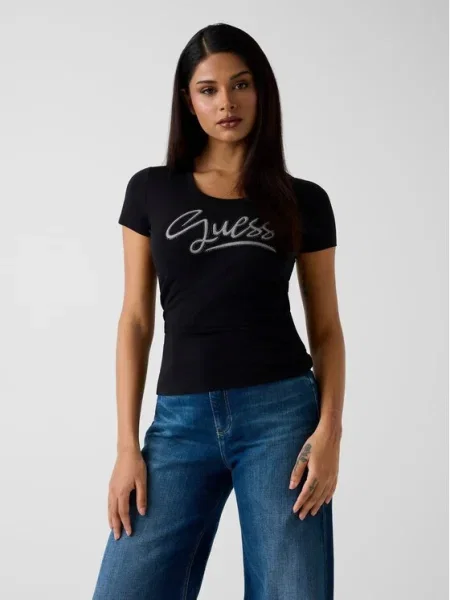 Guess Tricou negru