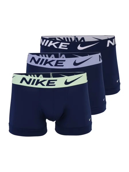 NIKE Underwear Boksarice modra / marine / pastelno zelena bela