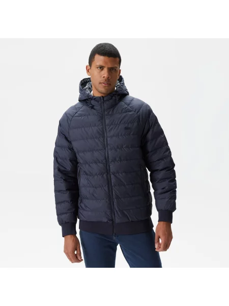 Куртка Lacoste двусторонняя синяя