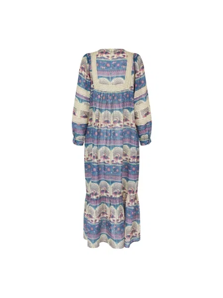 Sukienka maxi Lollys Laundry niebieska