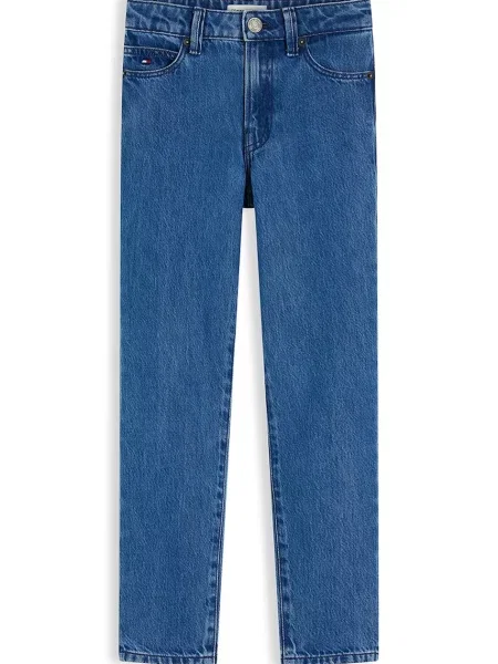 Tommy Hilfiger blugi straight pentru copii albastru