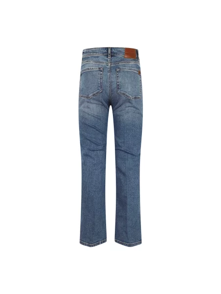 Weekend Max Mara Jeansy Rapallo Skinny Fit niebieski