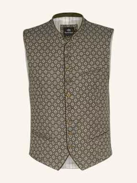 Hammerschmid Kamizelka Do Stroju Ludowego Roman Slim Fit gruen zielona