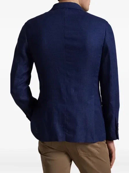 Tricou polo Polo Ralph Lauren cu imagine cu dungi din țesătură twill albastru