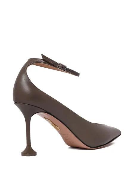 Pantofi cu toc Aquazzura maro