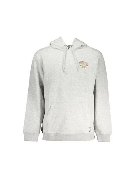 Bluza z kapturem Vans z kapturem szara