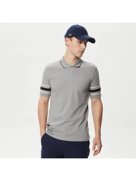 Lacoste Unisex Polo szara