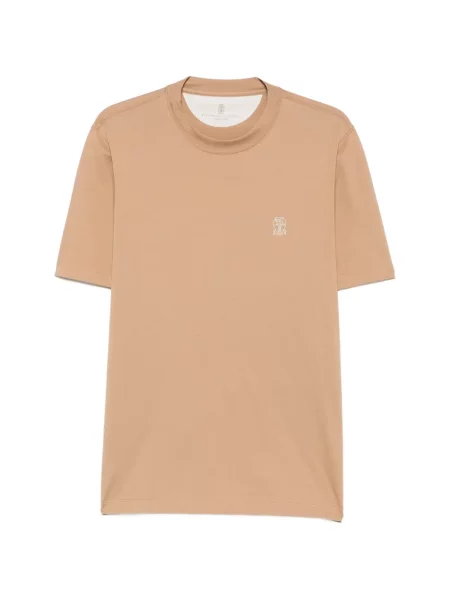 Tricou Brunello Cucinelli cu broderie
