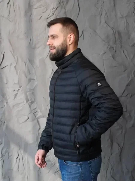 Демісезонна куртка D&V couture чорний