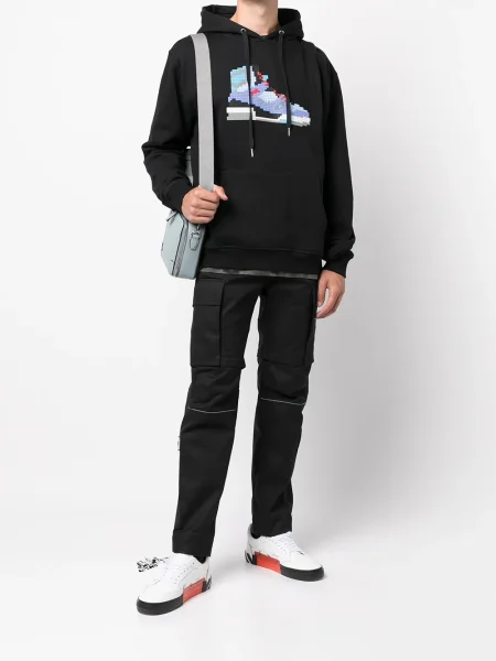 Hoodie Mostly Heard Rarely Seen 8-bit με σχέδιο μαύρο