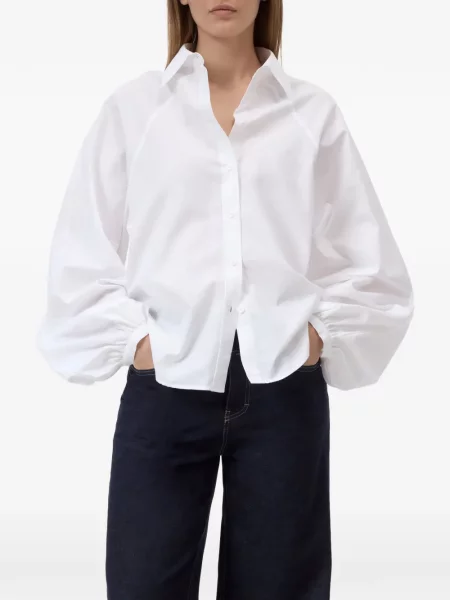 Bluză Closed din poplin alb