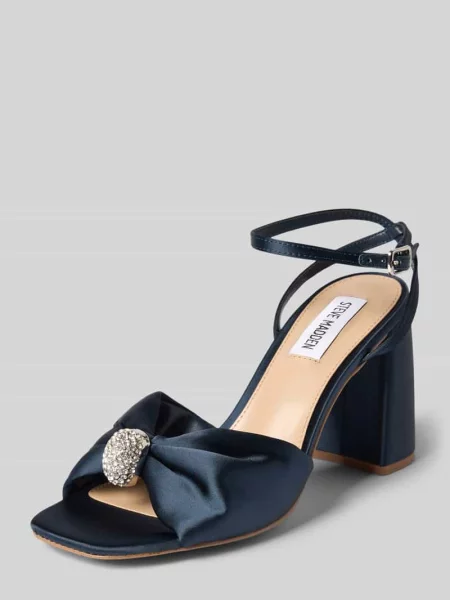 Sandały na z słupek model Meladi' Steve Madden białe