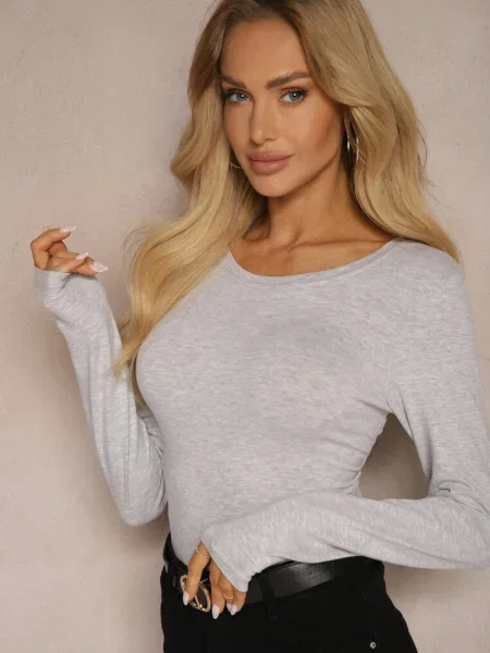 Bluză Eziola deschis gri