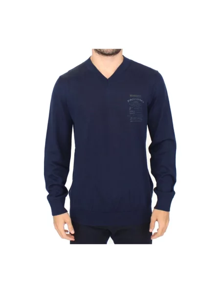 Sweter Ermanno Scervino wełniany niebieski