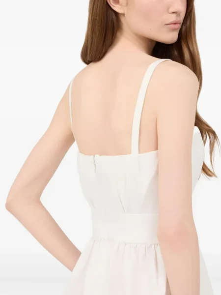 Rochie Roberto Cavalli de costum alb