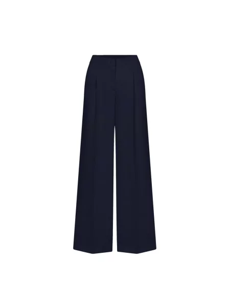 Szerokie spodnie Raffaello Rossi niebieskie