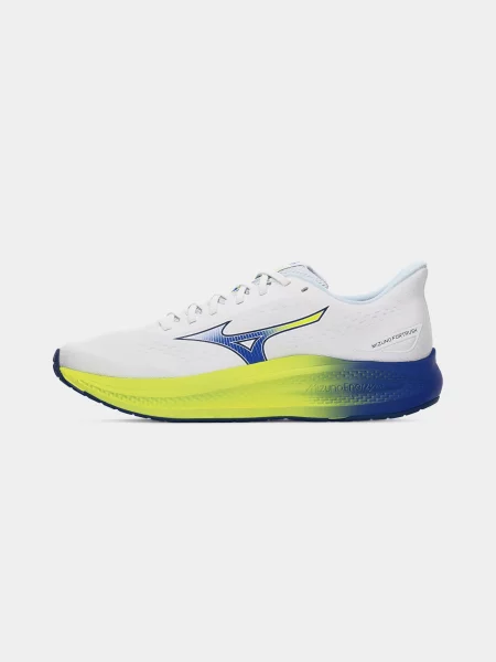 MIZUNO Nizke superge FORTRUSH modra / neonsko rumena bela
