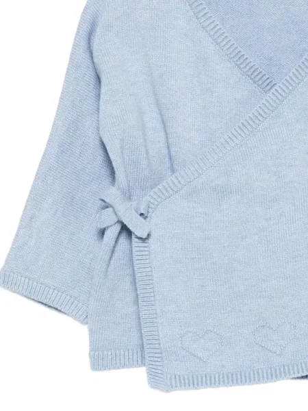 Dětské kardigan Petit Bateau modrý