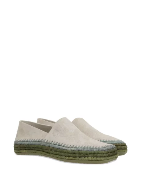 Espadrile Loewe din piele gri