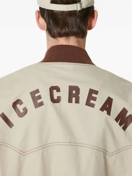Geacă bomber Icecream cu broderie