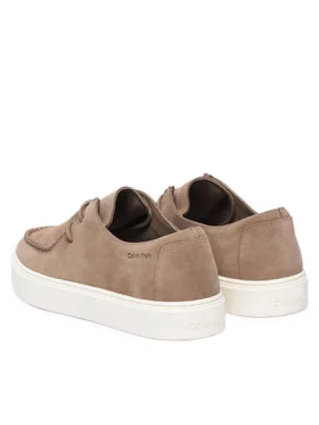 Polobotky Calvin Klein béžové