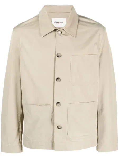 Geacă cu puf Nanushka verde