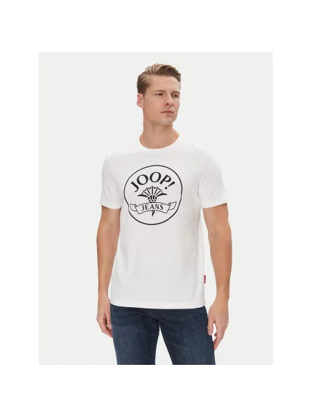 JOOP! Jeans T-Shirt Modern Fit λευκό