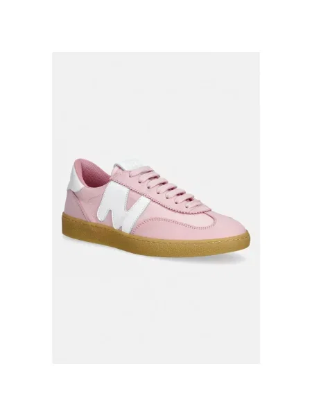 Sneakersy Msgm zamszowe retro różowe
