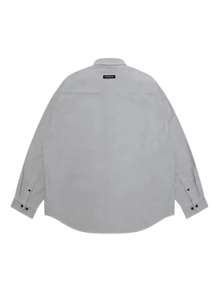 Cămașă Aape By A Bathing Ape cu broderie gri