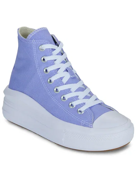 Pantofi Converse cu platformă albastru