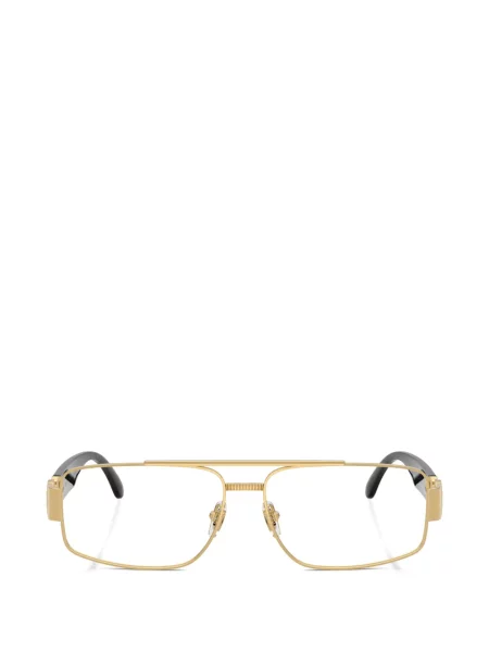 Ochelari de soare dreptunghiulari Versace Eyewear auriu