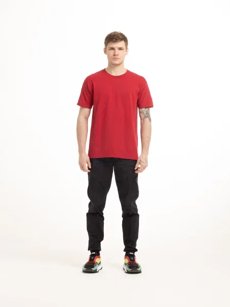 Футболка Fruit Of The Loom красная