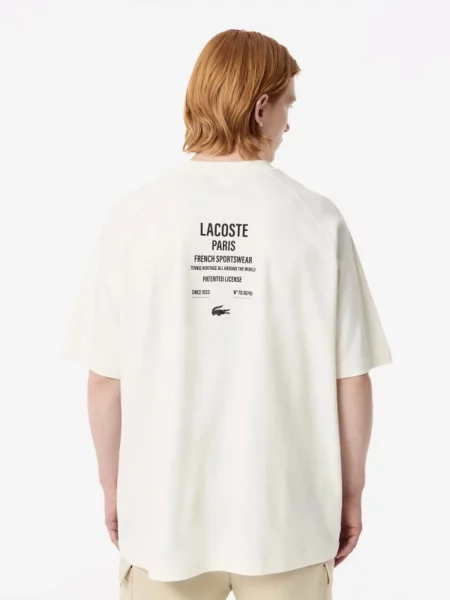 Футболка Lacoste білий