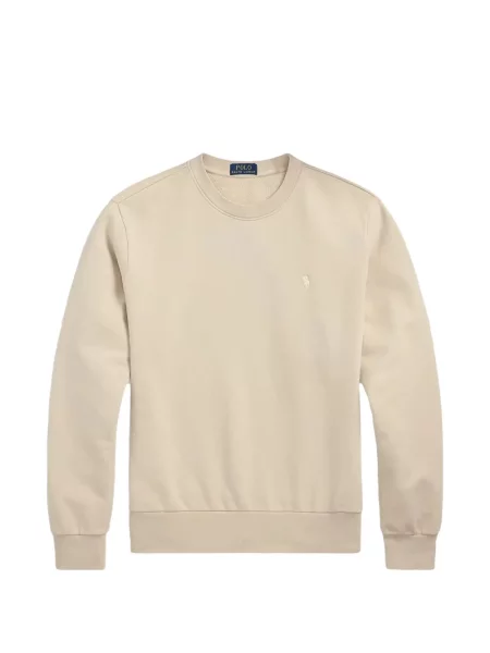 Λινό ριγέ polo Polo Ralph Lauren με κέντημα πράσινο