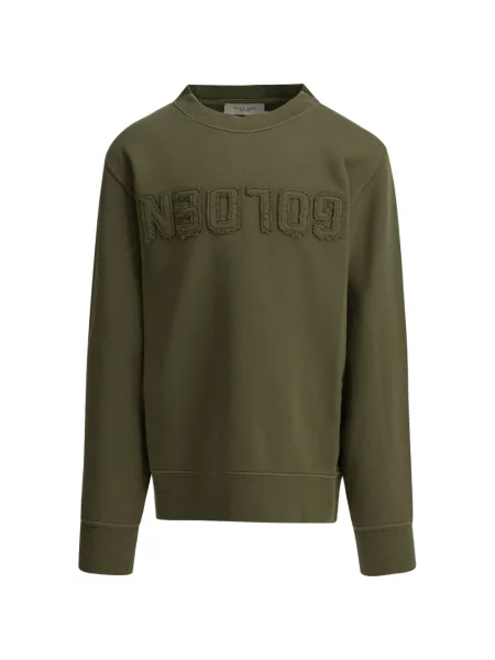 Bluza dziecięca Golden Goose zielona
