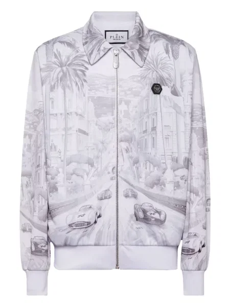 Geacă Philipp Plein alb