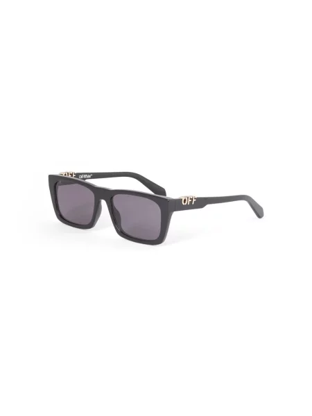 Off White Akcesoria unisex Czarny ONE SIZE Czarne/Szare Kocie Okulary Albany Model białe