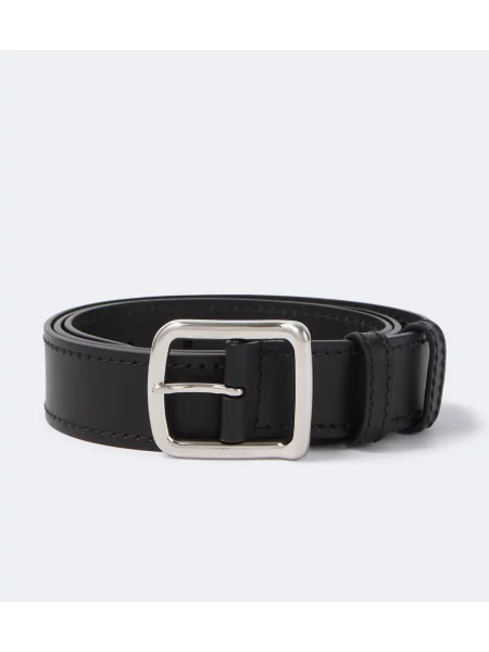 Cu centură curea Prada din piele negru
