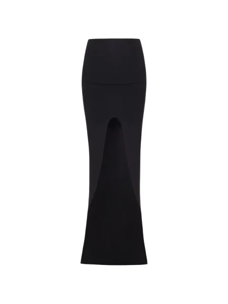 Fusta maxi Rick Owens negru
