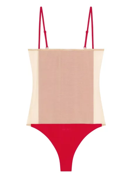 Costum de baie Courreges roșu