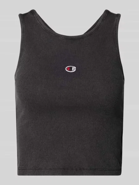 Krótki top Champion czarny