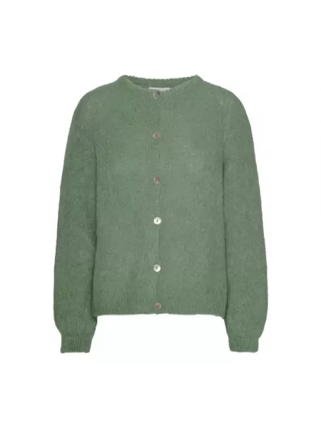 Sweter American Dreams z alpaki zielony