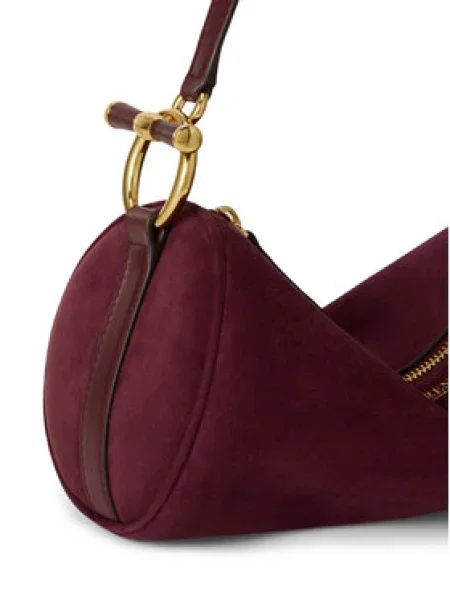 Torbica LAUREN RALPH LAUREN Tamnocrvena