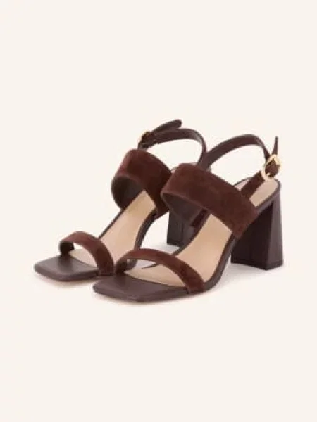 Steve Madden Sandály Wendie tmavě hnědá
