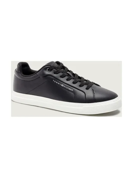 Sneakerși Tommy Hilfiger negru